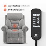MCombo Dual Motor Lift Recliner Chair with Massage
