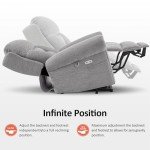 MCombo Dual Motor Lift Recliner Chair with Massage