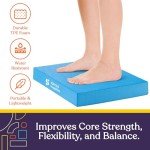 7-Piece Balance Pad and Resistance Bands Set