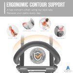 Adjustable Bed Rails with Light & Storage Pouch