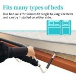 Adjustable Bed Rails for Elderly Safety and Support