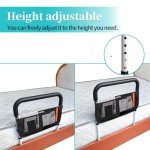 Adjustable Bed Rails for Elderly Safety and Support