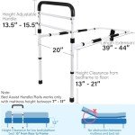 Vaunn Medical Bedside Assist Rail and Grab Bar