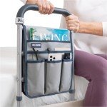 Bed Assist Handle for Seniors with Storage Bag