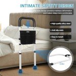 Adjustable Bed Rails for Elderly Safety and Support