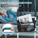 Adjustable Bed Rails for Elderly Safety and Support