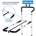 Adjustable Bed Rails for Elderly Safety Support