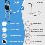 Adjustable Bed Rails for Elderly Safety and Support
