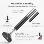 Adjustable Bed Rails with LED Light for Seniors