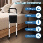 Adjustable Bed Rails for Elderly Safety and Support