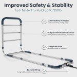 Bed Assist Handle for Seniors with Storage Bag
