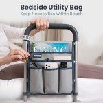 Bed Assist Handle for Seniors with Storage Bag