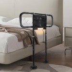 Adjustable Bed Rails for Elderly Safety and Support