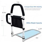 Leachoi Bed Rails for Seniors - Dual Grab Handles