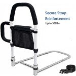 Leachoi Bed Rails for Seniors - Dual Grab Handles