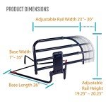 Extendable Bed Rail for Seniors - Safe & Adjustable