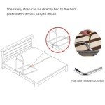 Leachoi Bed Rails for Seniors - Dual Grab Handles