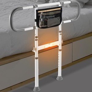 Adjustable Bed Rails for Elderly Safety and Support