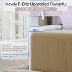 Omzer 3-Pack Toddler Bed Rails with Double Lock