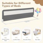 Baby Joy Extra Long Swing Down Bed Rails