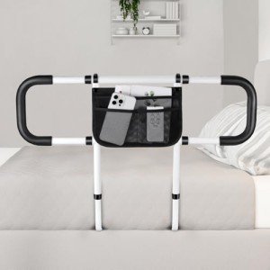 Adjustable Bed Rails for Seniors with Storage Bag