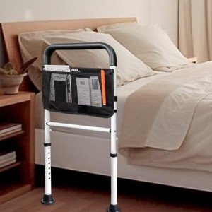 Adjustable Bed Rails for Seniors - Safe & Comfortable