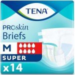 Tena ProSkin Unisex Incontinence Adult Diapers, Maximum Absorbency, Medium, 14 ct