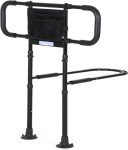 Adjustable Bed Rails with Storage & Motion Light