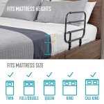 Adjustable Bedside Rail for Elderly Safety