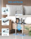 Adjustable Bed Rail for Adults - Grey