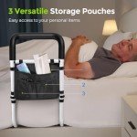 Adjustable Bed Rails for Elderly Safety Support