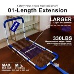 Mumicol Adjustable Bed Rails for Elderly Safety