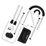 WISDEER Adjustable Bed Rail with Storage Pocket