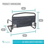 Adjustable Safety Bed Rail for Elderly Support