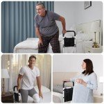 Adjustable Bed Rails for Elderly Safety Support