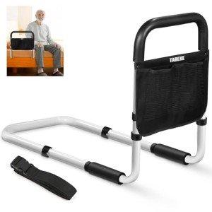 Adjustable Bed Rails for Seniors with Storage Bag