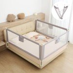 BabyAlly King Size Toddler Bed Rail Set