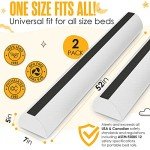 Sleepah Toddler Bed Rail Bumper Guard (2 Pack)