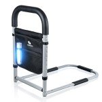 Safety Bed Rail for Seniors with Storage Pocket