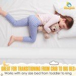 Sleepah Toddler Bed Rail Bumper Guard (2 Pack)