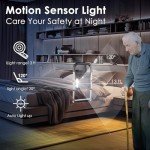 Safety Bed Rail for Seniors with Storage Pocket