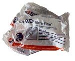 BD Ultra-Fine Insulin Syringes 31G 3/10cc 6mm 90/bx