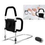 Adjustable Bed Rails for Elderly Safety & Support