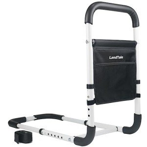 Adjustable Bed Support Rails with Safety Grip