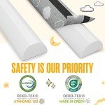 Sleepah Toddler Bed Bumpers - Memory Foam Safety Rail