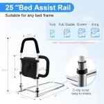 Adjustable Bed Rails for Elderly Safety & Support