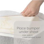 Milliard Bed Bumper - 2-Pack Safety Foam Rails