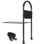 Adjustable Bed Rail for Seniors with Storage Bag