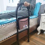 Adjustable Bed Rail for Seniors with Storage Bag