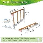 Foldable Bed Rail for Elderly and Disabled Care